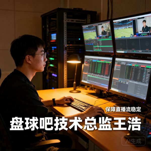盘球吧技术总监王浩，保障直播流稳定